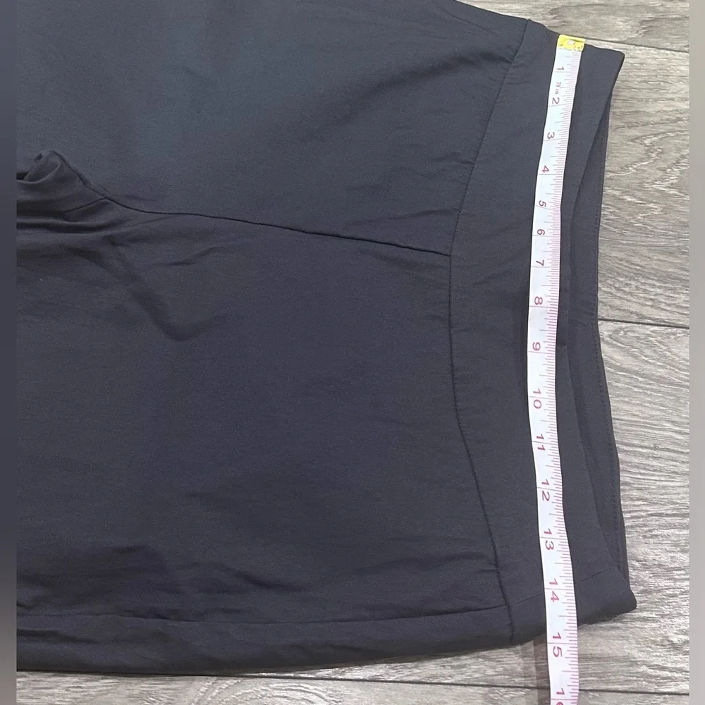 Tribal Women's Pull-On Ankle Pants with Flatten It Tummy Control - Gray - Picture 6 of 8